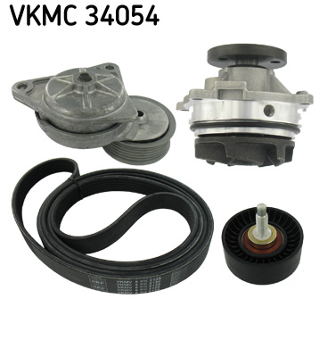 SKF Hosszbordásszíjkészlet vízpumpával VKMC34054_SKF